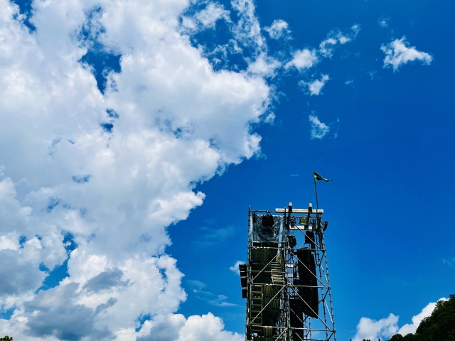 フェスの空